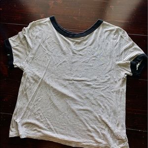 LA Hearts Striped Tee